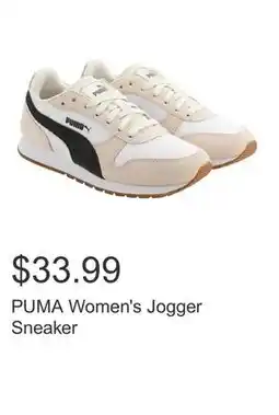 Costco PUMA Women's Jogger Sneaker offer