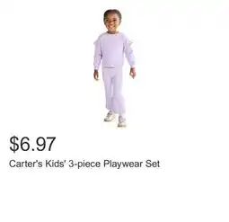 Costco Carter's Kids' 3-piece Playwear Set offer
