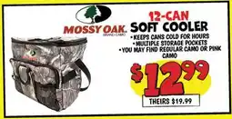 Ollie's MOSSY OAK 12-CAN SOFT COOLER offer