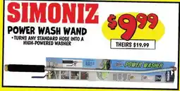 Ollie's SIMONIZ POWER WASH WAND offer
