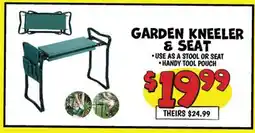 Ollie's GARDEN KNEELER & SEAT offer