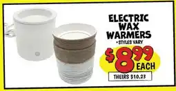 Ollie's ELECTRIC WAX WARMERS offer