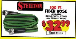 Ollie's STEELTON 100 FT. FIBER HOSE offer