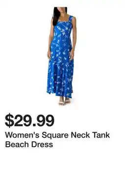 Belk Women's Square Neck Tank Beach Dress offer