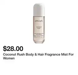 Belk Coconut Rush Body & Hair Fragrance Mist For Women offer