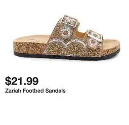 Belk Zariah Footbed Sandals offer