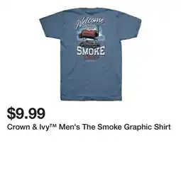 Belk Crown & Ivy Men's The Smoke Graphic Shirt offer