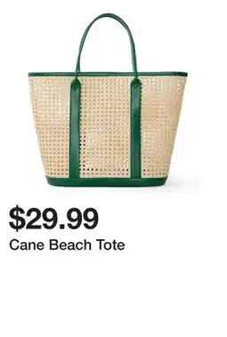 Belk Cane Beach Tote offer