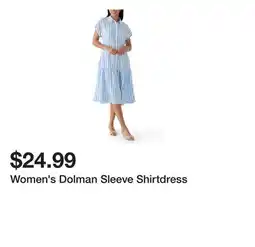 Belk Women's Dolman Sleeve Shirtdress offer