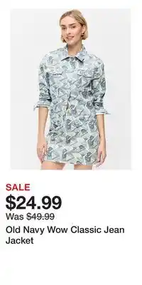Old Navy Old Navy Wow Classic Jean Jacket offer