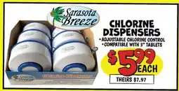 Ollie's CHLORINE DISPENSERS offer