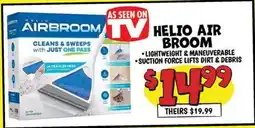 Ollie's HELIO AIR BROOM offer