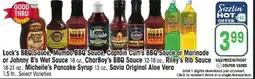 Jewel-Osco Lock's BBQ Sauce, Mumbo BBQ Sauce, Captain Curt's BBQ Sauce or Marinade or Johnny B's Wet Sauce offer