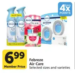 Vons Febreze Air Care offer