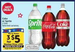 Vons Coke or Sprite offer