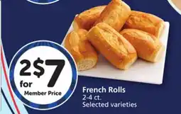 Vons French Rolls offer