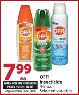 Vons OFF! Insecticide offer