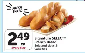 Vons Signature SELECT French Bread offer