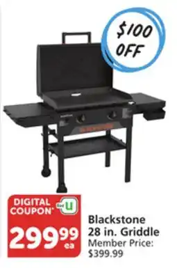 Vons Blackstone 28 in. Griddle offer