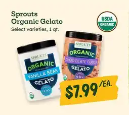 Sprouts Farmers Market Sprouts Organic Gelato offer