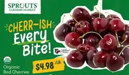 Sprouts Farmers Market Organic Red Cherries offer
