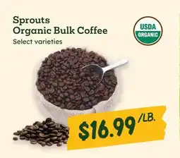 Sprouts Farmers Market Sprouts Organic Bulk Coffee offer