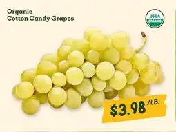 Sprouts Farmers Market Organic Cotton Candy Grapes offer