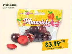 Sprouts Farmers Market Plumsicles offer