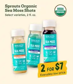 Sprouts Farmers Market Sprouts Organic Sea Moss Shots offer