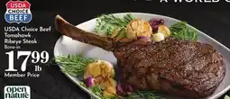 Pavilions USDA Choice Beef Tomahawk Ribeye Steak offer