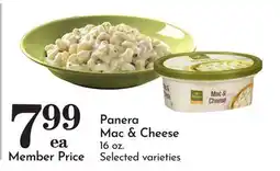 Pavilions Panera Mac & Cheese offer