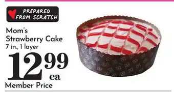 Pavilions Mom's Strawberry Cake offer