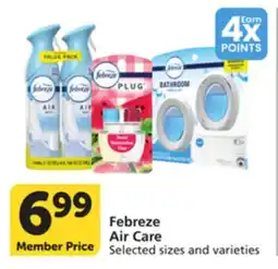 Pavilions Febreze Air Care offer