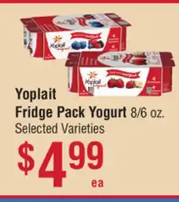 Smart & Final Yoplait Fridge Pack Yogurt offer