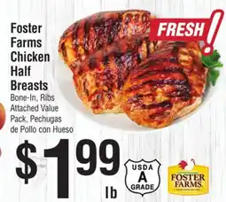Smart & Final Foster Farms Chicken Half Breasts offer