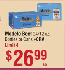 Smart & Final Modelo Beer offer