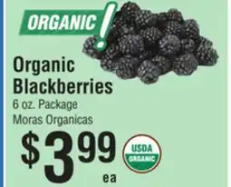 Smart & Final Organic Blackberries offer