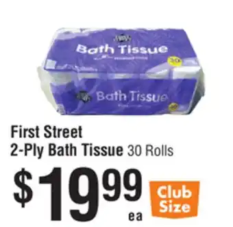 Smart & Final First Street 2-Ply Bath Tissue offer