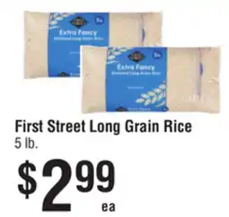 Smart & Final First Street Long Grain Rice offer