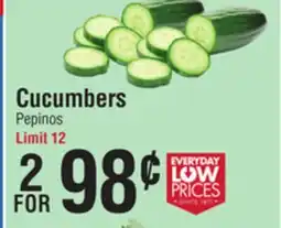 Smart & Final Cucumbers offer