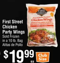 Smart & Final First Street Chicken Party Wings offer