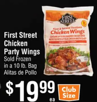 Smart & Final First Street Chicken Party Wings offer