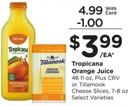 Ralphs Tropicana Orange Juice offer