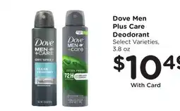 Ralphs Dove Men Plus Care Deodorant offer