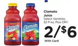 Ralphs Clamato Juice offer