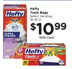 Ralphs Hefty Trash Bags offer