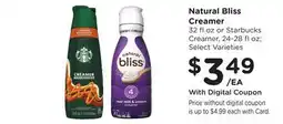 Ralphs Natural Bliss Creamer offer