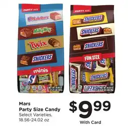 Ralphs Mars Party Size Candy offer