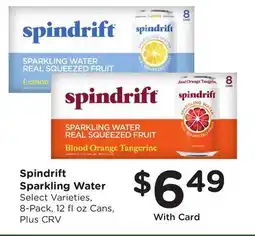 Ralphs Spindrift Sparkling Water offer