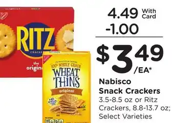Ralphs Nabisco Snack Crackers offer